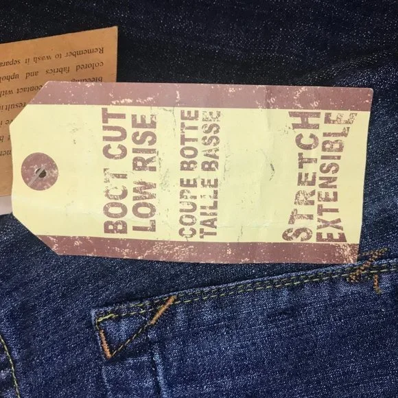 NEVADA BOOT-CUT  LOW RISE 14P - Picture 3 of 5